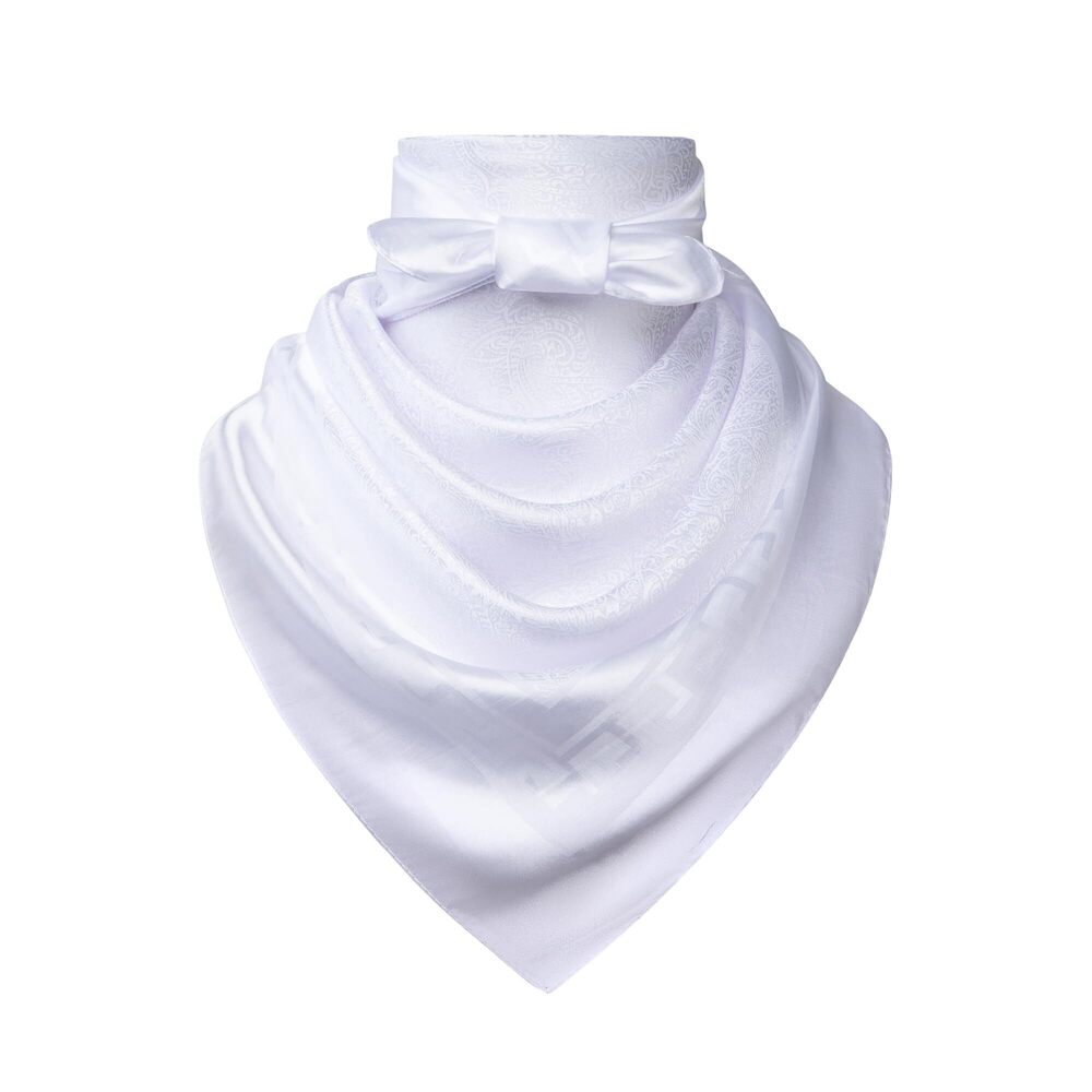 7551 35" 's Large Square Jacquard Scarf - Cowboy Wild Rugged Style